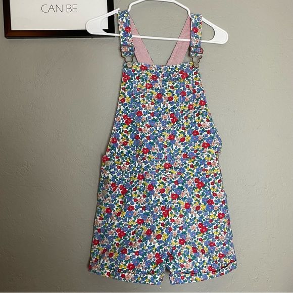 Mini Boden Other - Mini Boden Floral print corduroy Shortalls 11-12Y